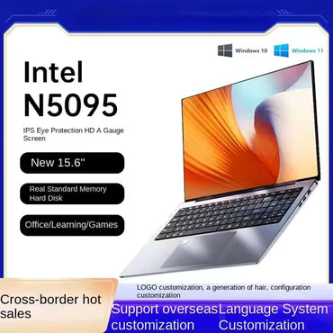 Laptop 15.6Inch Intel UHD Graphics N5095 Laptop Computer Keyboards Backlight Business Laptops