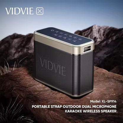 VIDVIE High End 150W Heavy Metal Subwoofer Speaker Bass Wireless Portable Outdoor Dual Microphone Karaoke Parlante Speakers