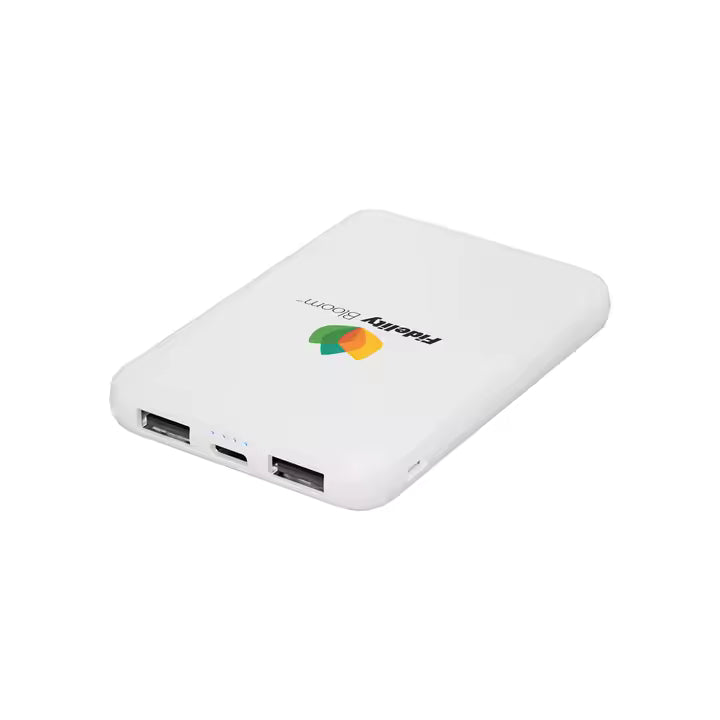 Custom Logo Mini Universal Portable Slim Powerbank Promotional Gift 5000mAh Battery Power Bank