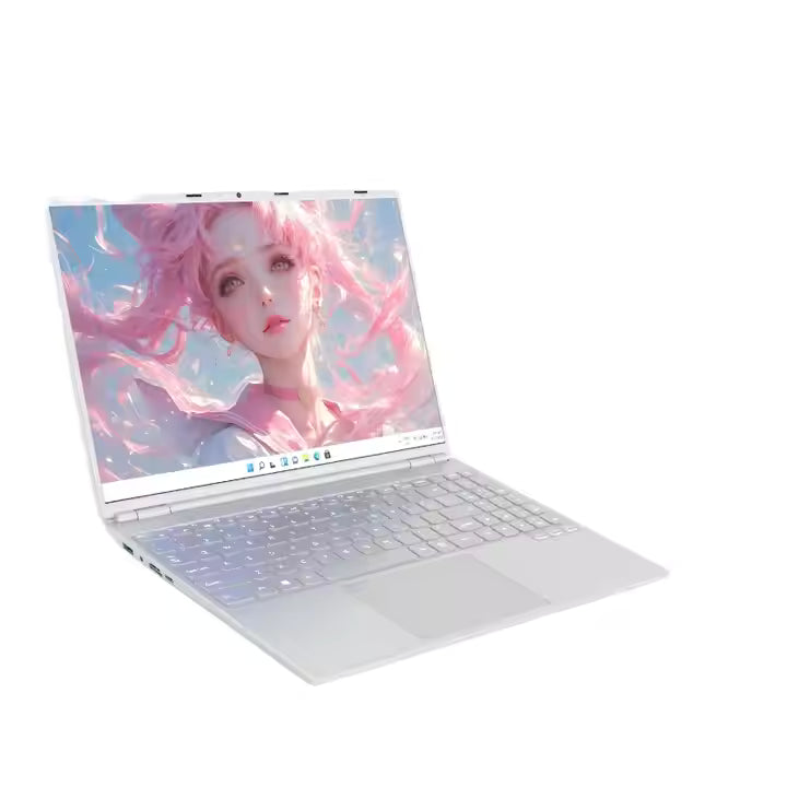 HL160GF 180-Degree Rotation Super Slim 16 Inch Business Office Laptop in Different Colors with EMMC Hard Drive
