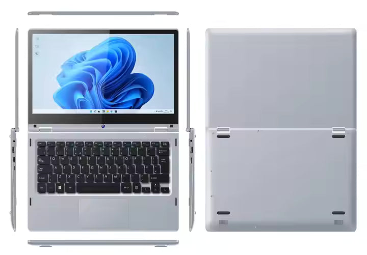 Factory Direct 14 Inch Laptop with N3350 Celeron 128/256/512/1TB SSD Intel DDR3 New Business & Student Laptop English Keyboard