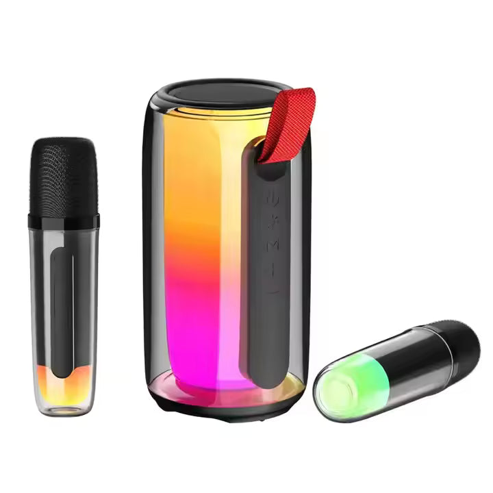 Professional RGB LED Computer Audio USB Computer Desktop Small Wood Home Mini Portable Selling Gaming Speakers