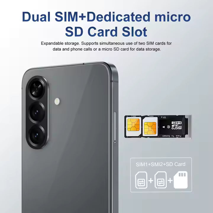 New Arrival NEW 7.3'' Sreen 5g Sample A56 Unlocked Original Mobile Phone