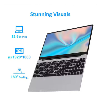 New Laptop Computer 1920*1080 Laptops Cheap Core 15.6Inch Student & Education Laptop With Fingerprint Backlight