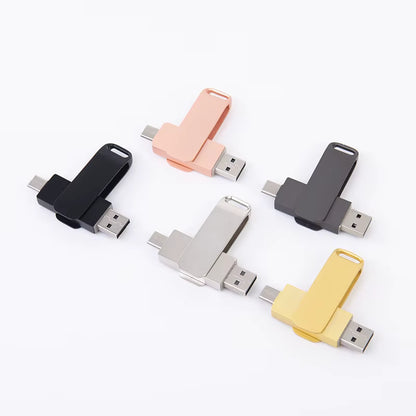 Custom Logo 8GB 16GB 32GB 64GB 128GB 512GB Memory Mini Usb Sticks PenDrive 3.1 Usb Flash Drive