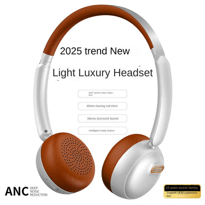 Cross-Border New Retro High Sound Quality Wireless Sports Game Headset Long-Term Pain-Free Bluetooth Hearing Protection Headset