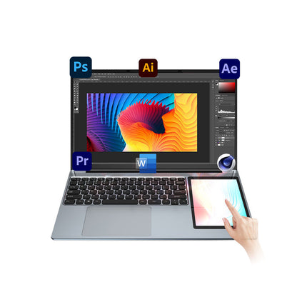 15.6 Inch Laptop Pc Inter N100 CPU 1632G+1285121TB Double Touch Screen Notebook Portable Computer