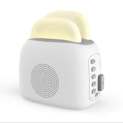 3-in-1 Smart Home Sleep Therapy Machine Bluetooth Speaker Soothing Light 6 Relaxing Sounds 1200mAh Long-Lasting Battery Modern